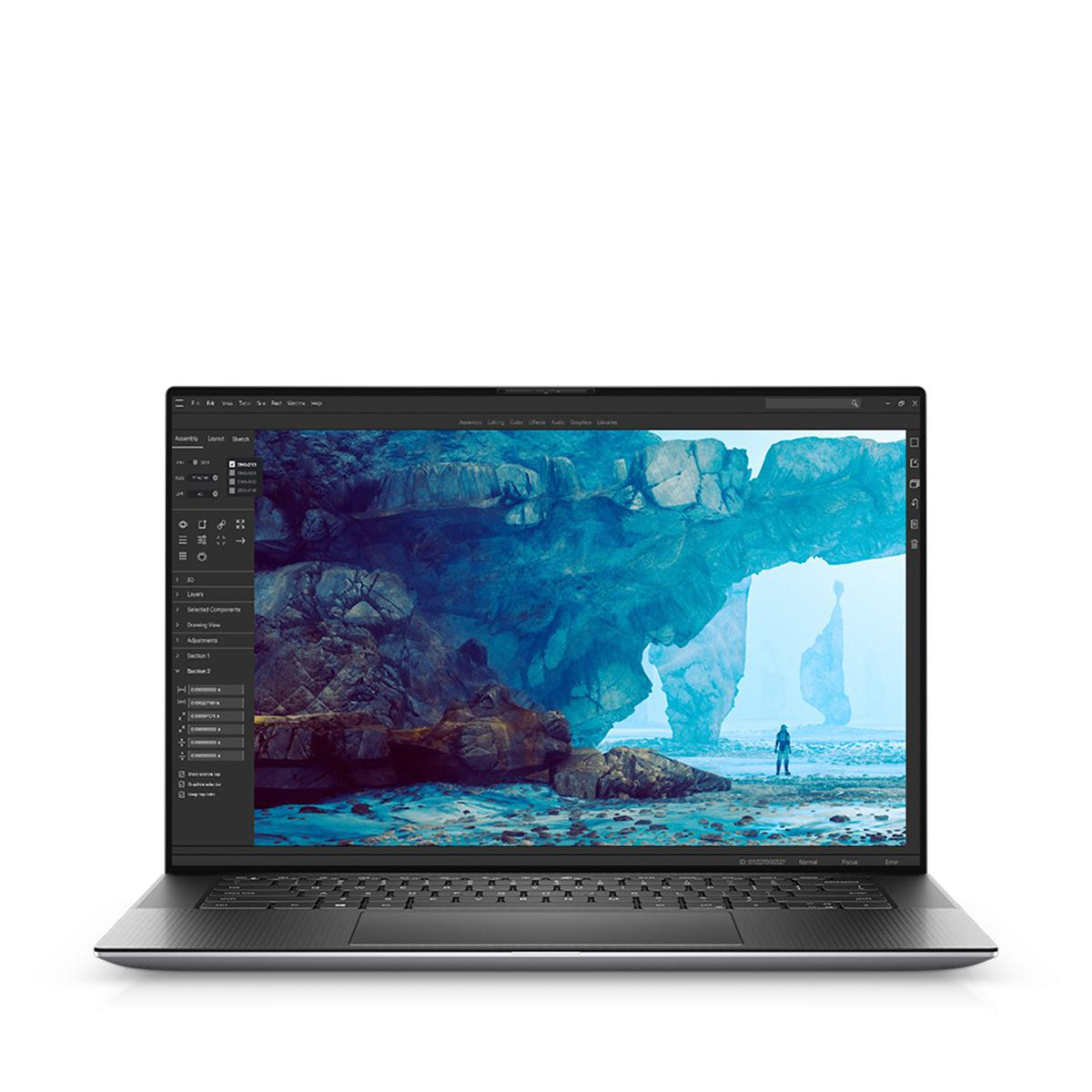 Dell Precision 5550融入高效能與時尚設計元素，尺寸與重量比傳統行動工作站更輕巧