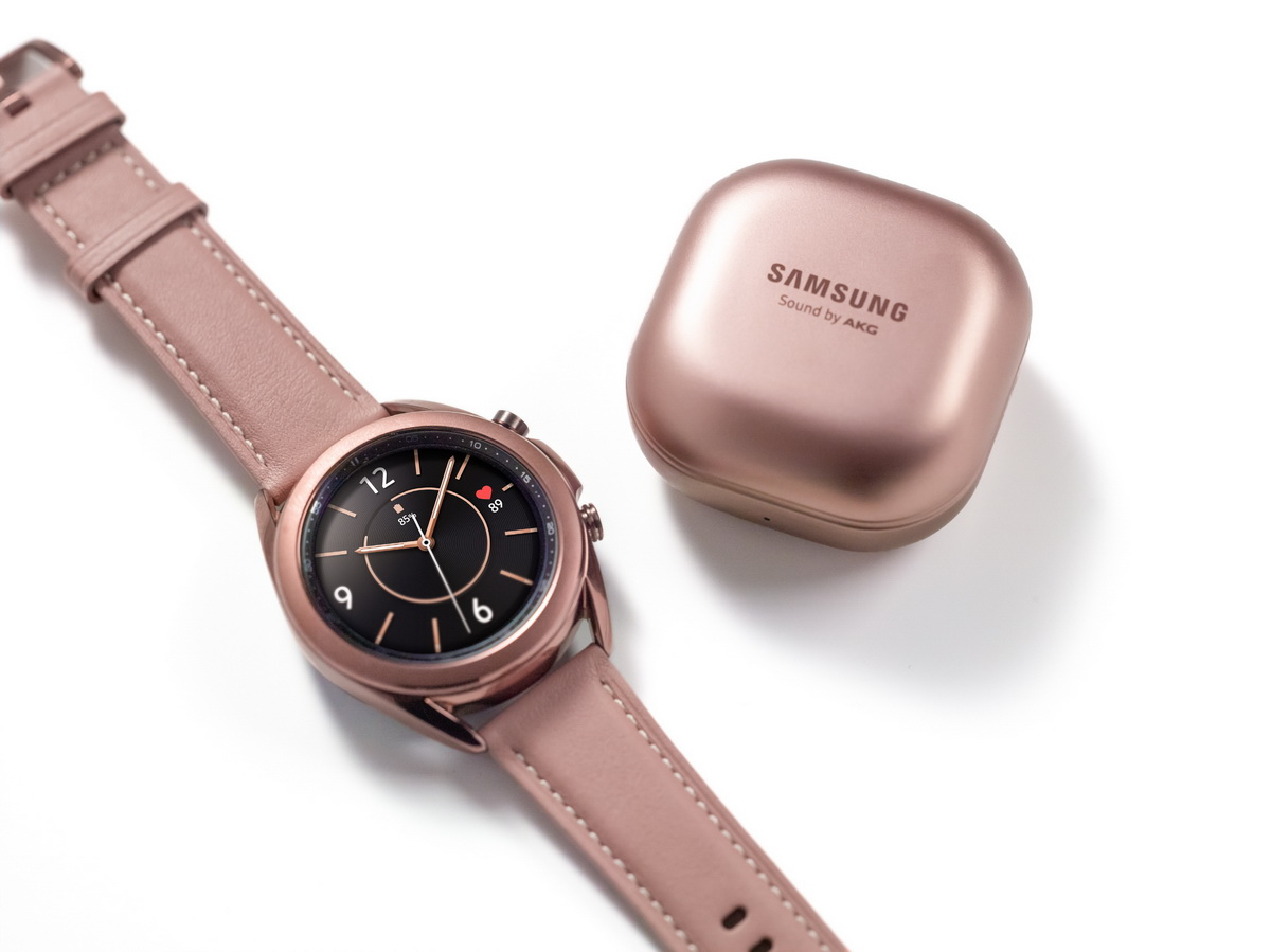 三星Galaxy Watch3與Galaxy Buds Live正式在台上市