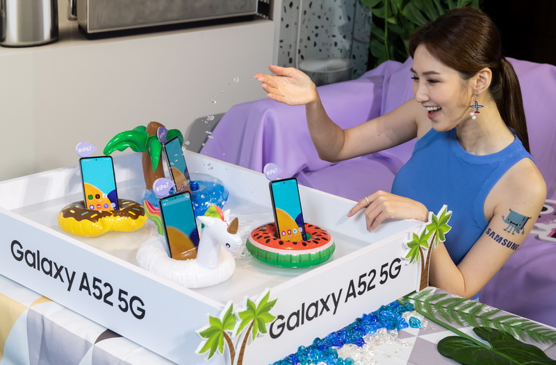 三星Galaxy A52 5G IP67防水豆豆機