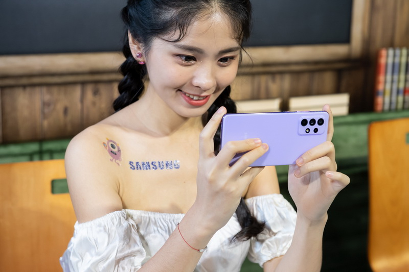 三星Galaxy A52 5G IP67防水豆豆機