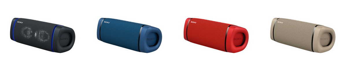 Sony 在台發表全新EXTRA BASS系列可攜式重低音無線藍牙喇叭SRS-XB43、SRS-XB33和SRS-XB23