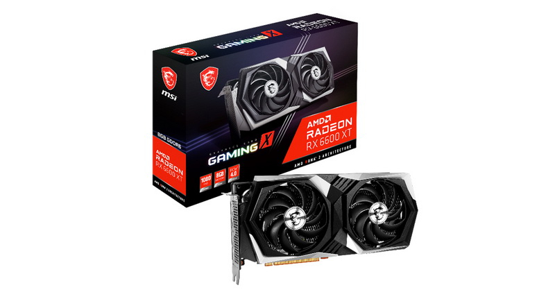 MSI 發表 AMD Radeon™ RX 6600 XT 系列顯示卡