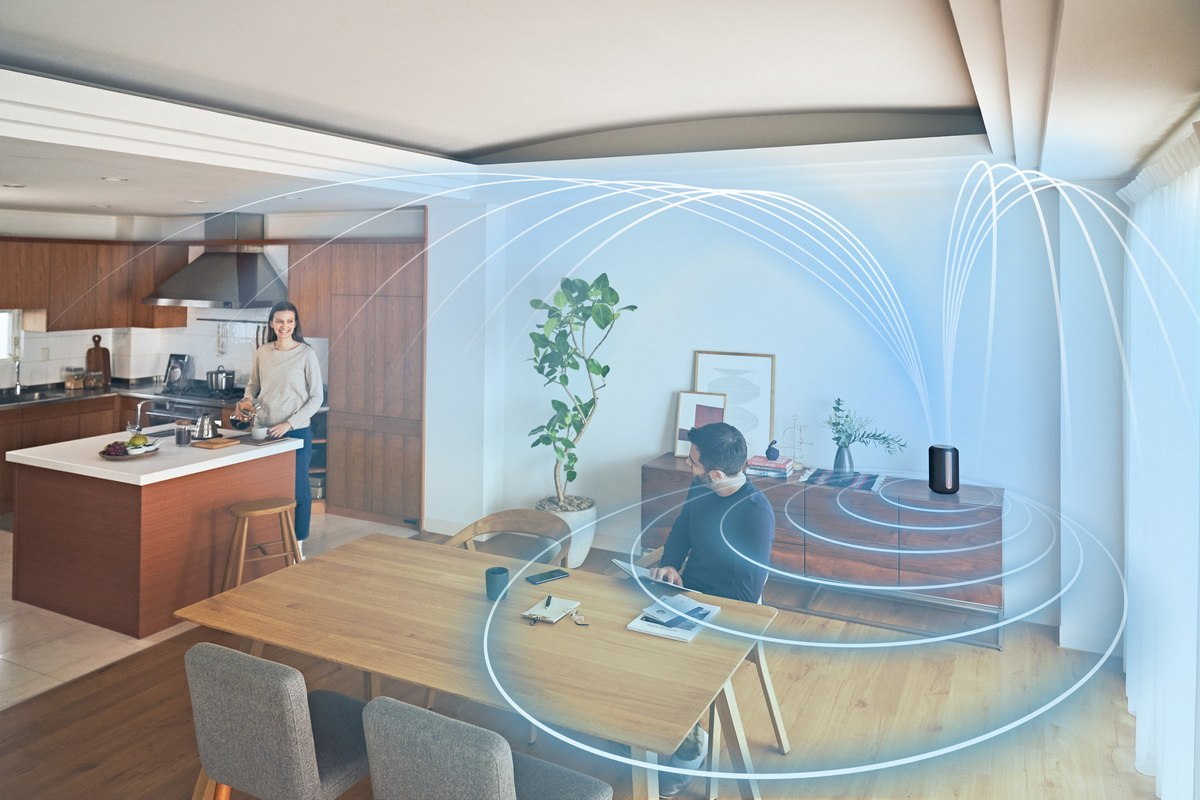  Sony旗艦無線揚聲器SRS-RA5000(左)，SRS-RA3000(右)