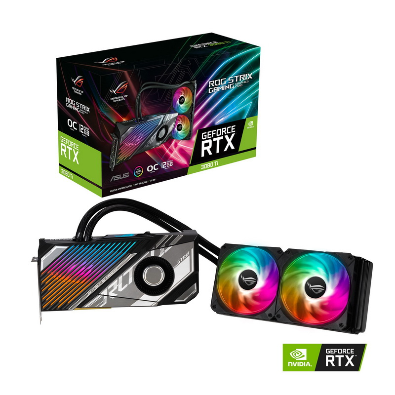 華碩推GeForce RTX 3080 Ti／RTX 3070 Ti系列顯示卡