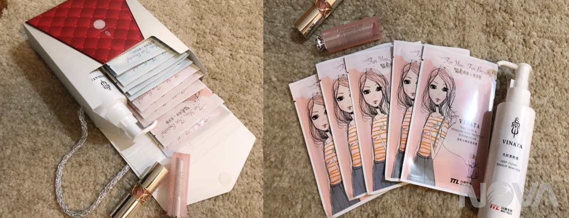 台酒VINATA I WISH紅款禮盒-VINATA酒粕面膜 開箱體驗