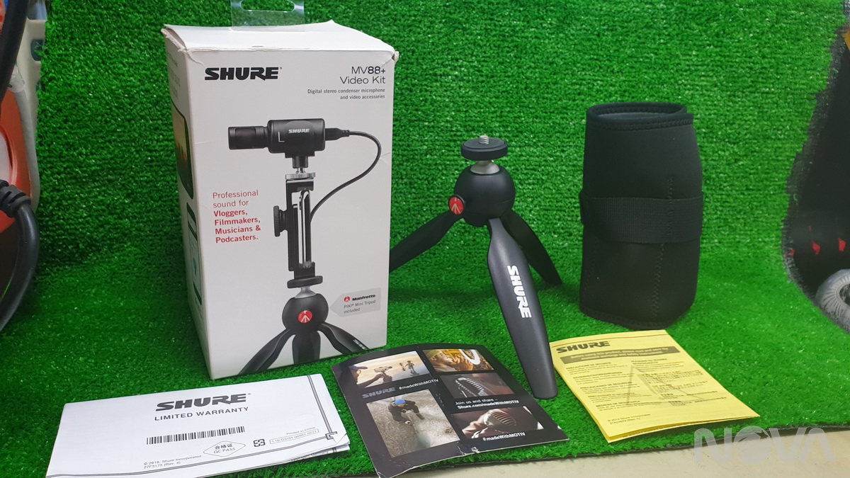 SHURE MV88+ Video Kit 開箱實測