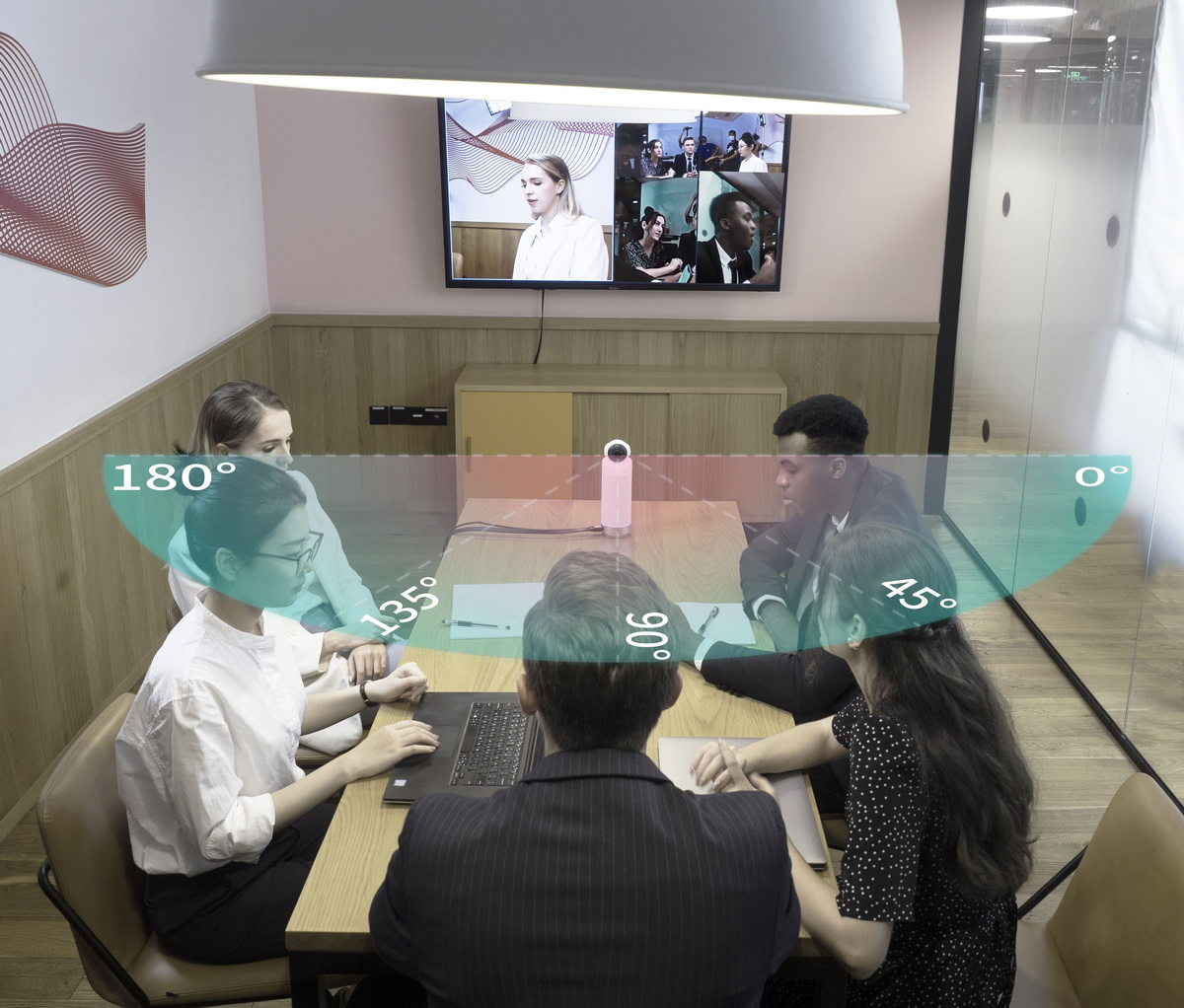 Kandao Meeting S 180度超廣角智慧視訊會議機