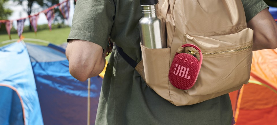 JBL 可攜帶式防水藍牙喇叭 CLIP 4