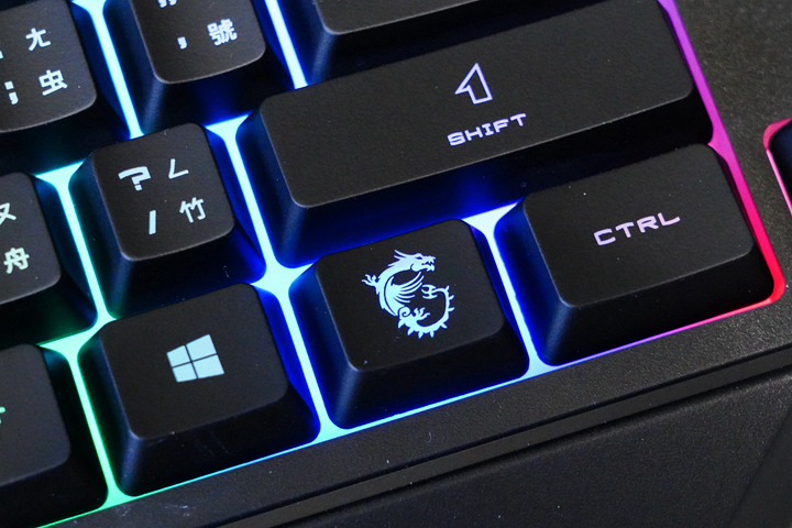 MSI Vigor GK20 電競鍵盤