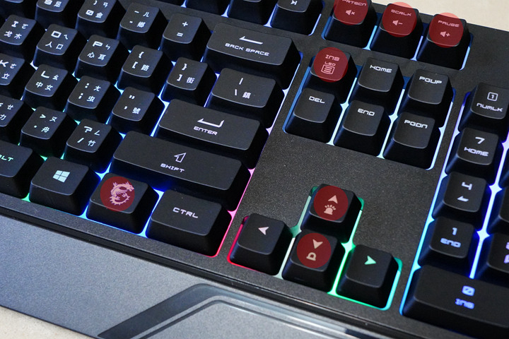 MSI Vigor GK20 電競鍵盤