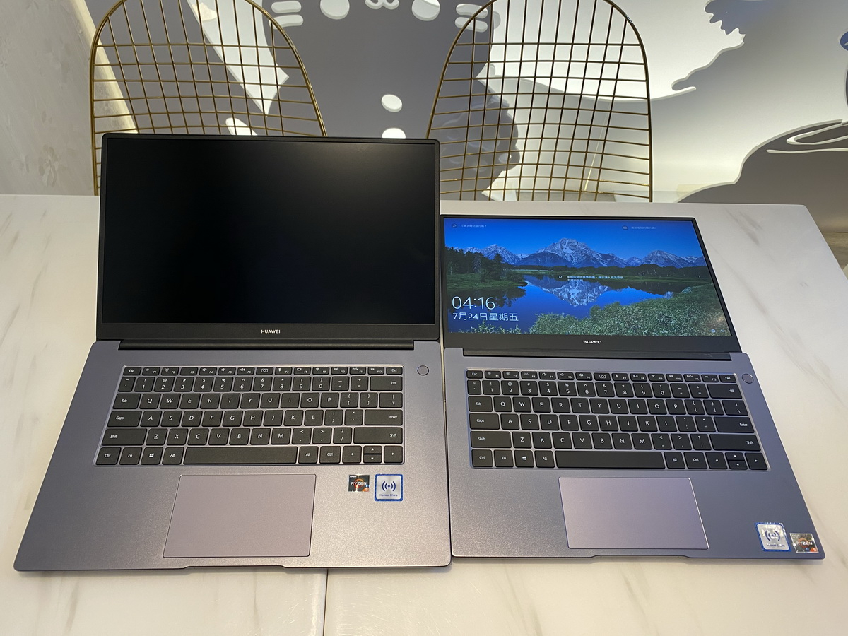 HUAWEI MateBook D14及HUAWEI MateBook D15兩款商務筆電