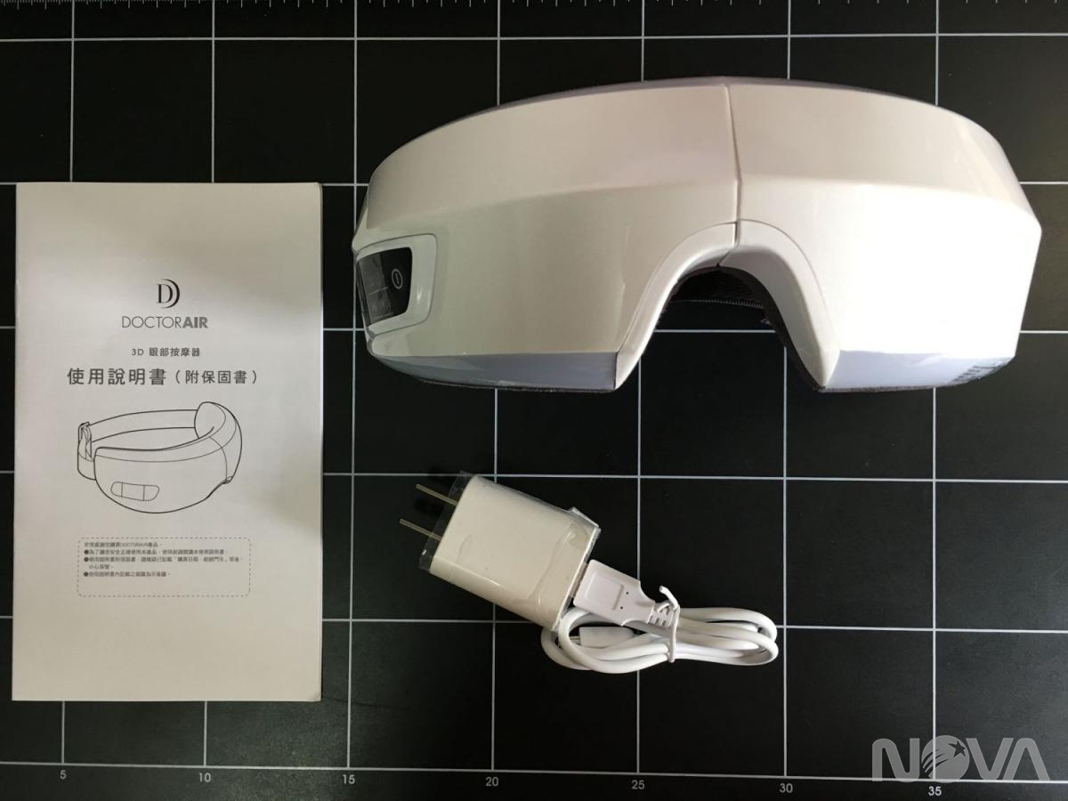 DOCTOR AIR 3D 眼部按摩器 EM-002 開箱分享