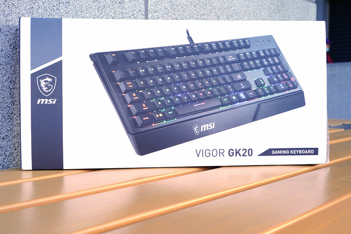 MSI Vigor GK20 電競鍵盤