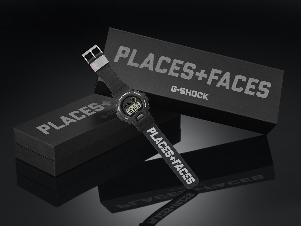 PLACES+FACE x G-SHOCK聯名錶款DW-6900PF-1