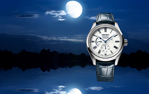 Seiko Presage有田燒限量錶款，以「水月」為靈感所推出的工藝錶款
