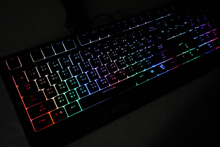 MSI Vigor GK20 電競鍵盤