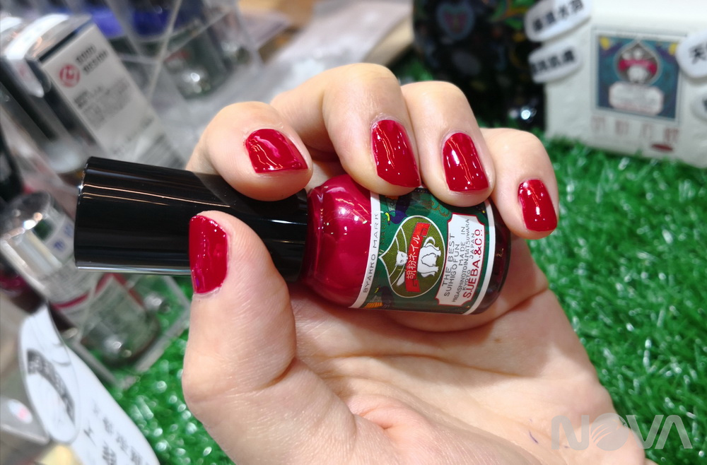 上羽繪惣天然胡粉指甲油