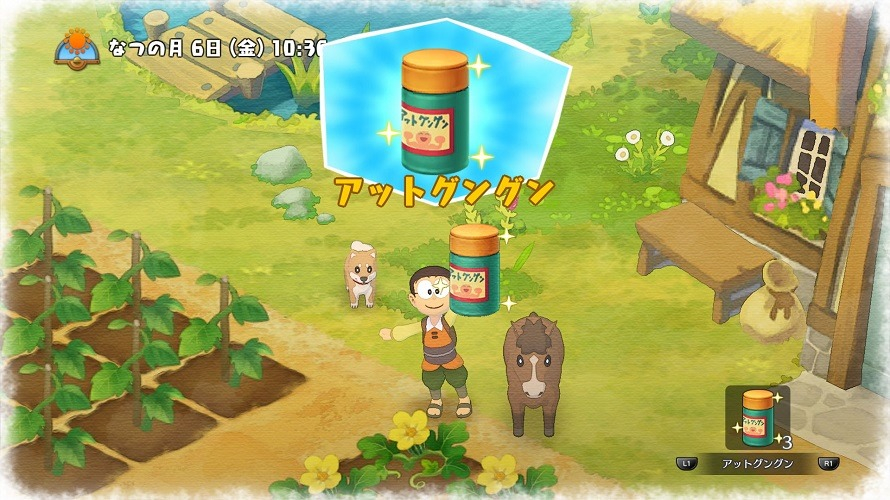 《哆啦A夢 牧場物語》確認將於7月30日登陸PS4！