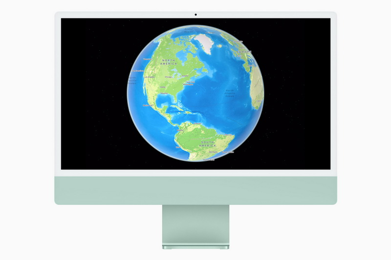 透過「地圖」在 Mac 的 Retina 顯示器上探索世界的體驗超乎以往，更加美好且引人入勝。