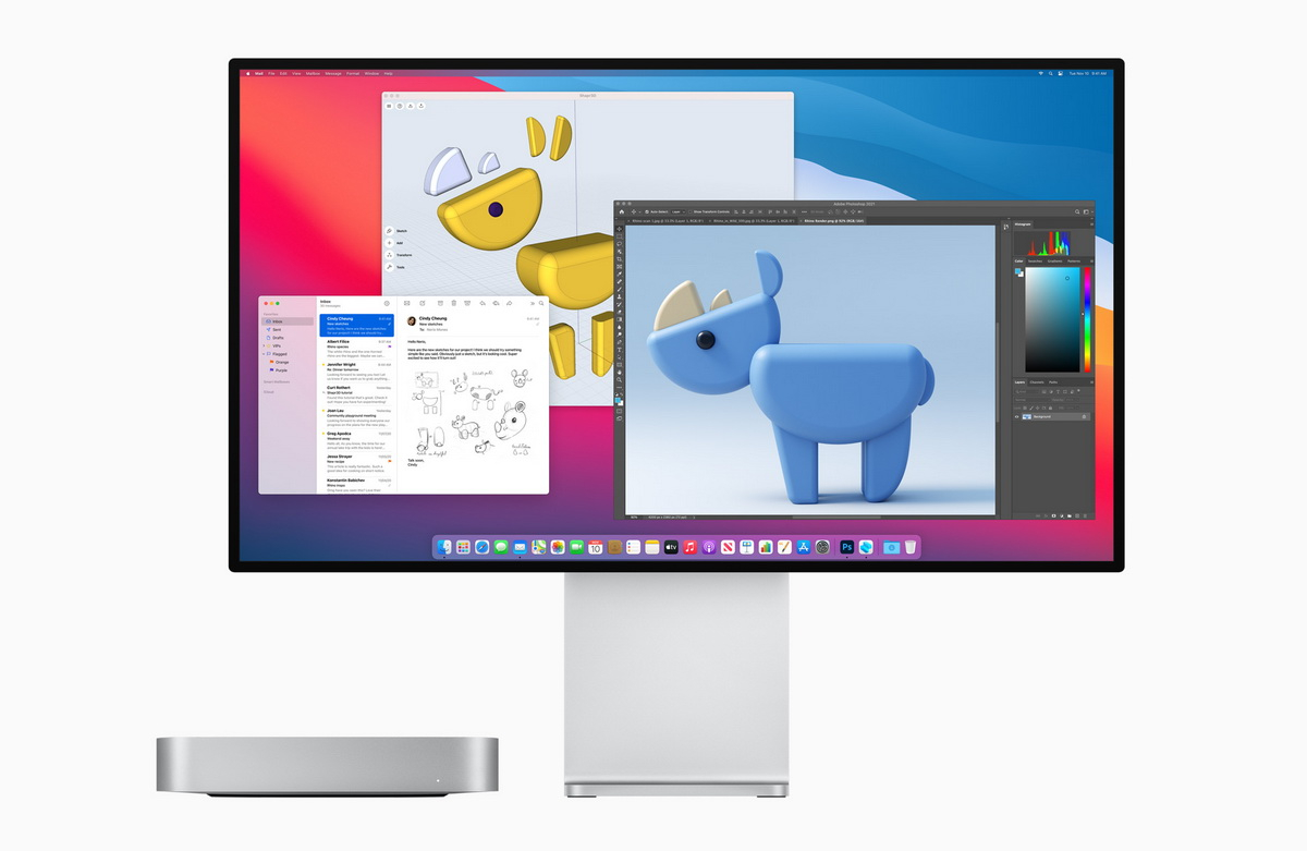 全新 MacBook Air、13 吋 MacBook Pro 與 Mac mini，由 Apple 專為 Mac 打造的突破性晶片 M1 驅動