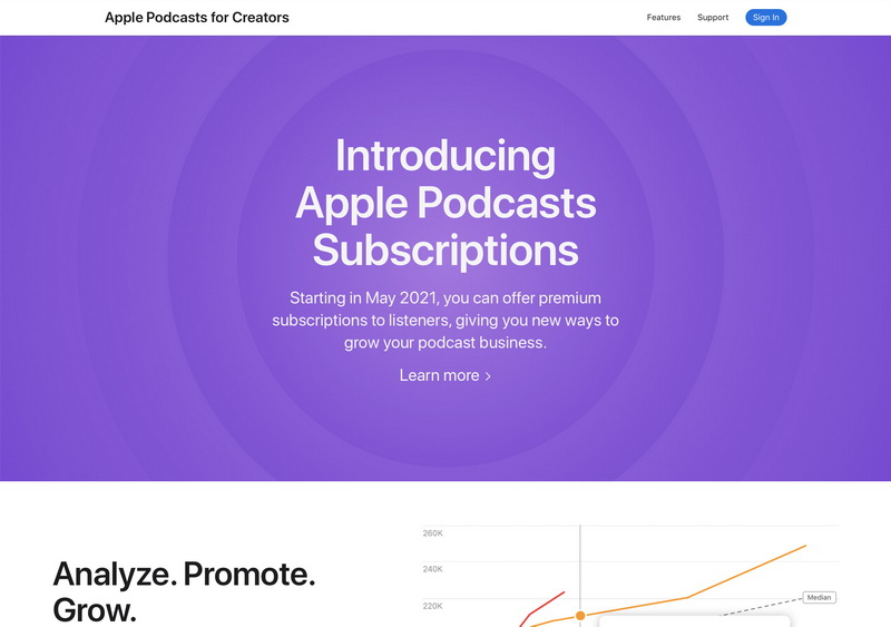 Apple Podcasts for Creators 是一項全新資源，能協助創作者進一步了解 podcast，獲得最新資訊與功能，並探索如何提升節目表現的深度指南。