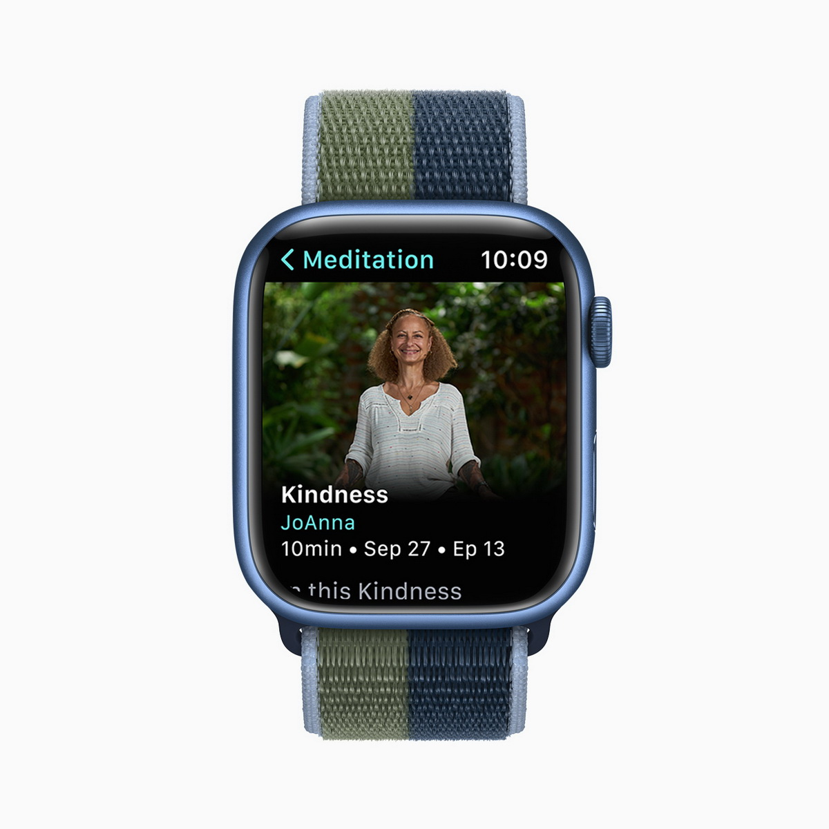 watchOS 8 中的「正念」app 提供升級版的「呼吸」體驗；新的「反思」練習類型。