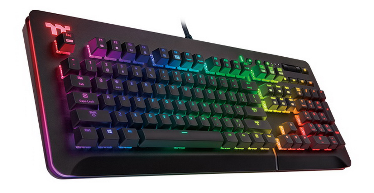 ▲Tt Premium Level 20 RGB機械式鍵盤