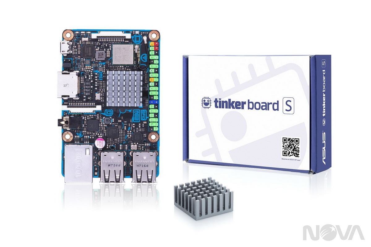 Asus「Tinker Board S」AI單板主機板