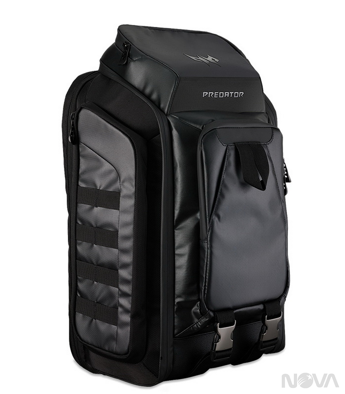 ▲Acer Predator M-Utility Backpack電競背包，採高防水與超耐磨1680D尼龍布材質，軟墊保護性高夾層多，還能當成生活酷炫背包使用。