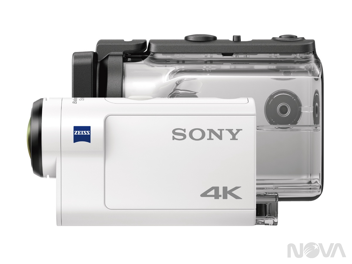 Sony FDR-X3000系列旗艦機，帶來4K 30fps解析畫質與獨家B.O.SS光學防震技術，套上防水殼能深潛水下60米。