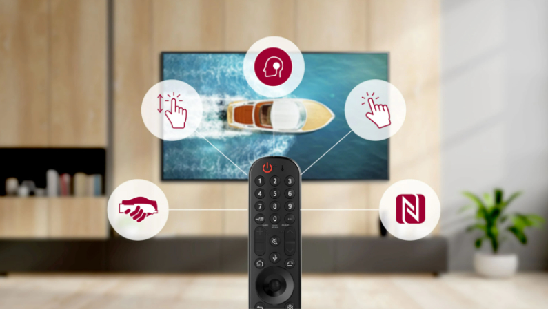 2021 年推出的 OLED 、 QNED Mini LED 、 NanoCell 一奈米電視及 UHD 電視全面採用 webOS 6.0。LG 廣受好評的搭配全新 AI 語音滑鼠搖控器，獻給觀眾樂趣滿載、更直觀的內容瀏覽體驗。