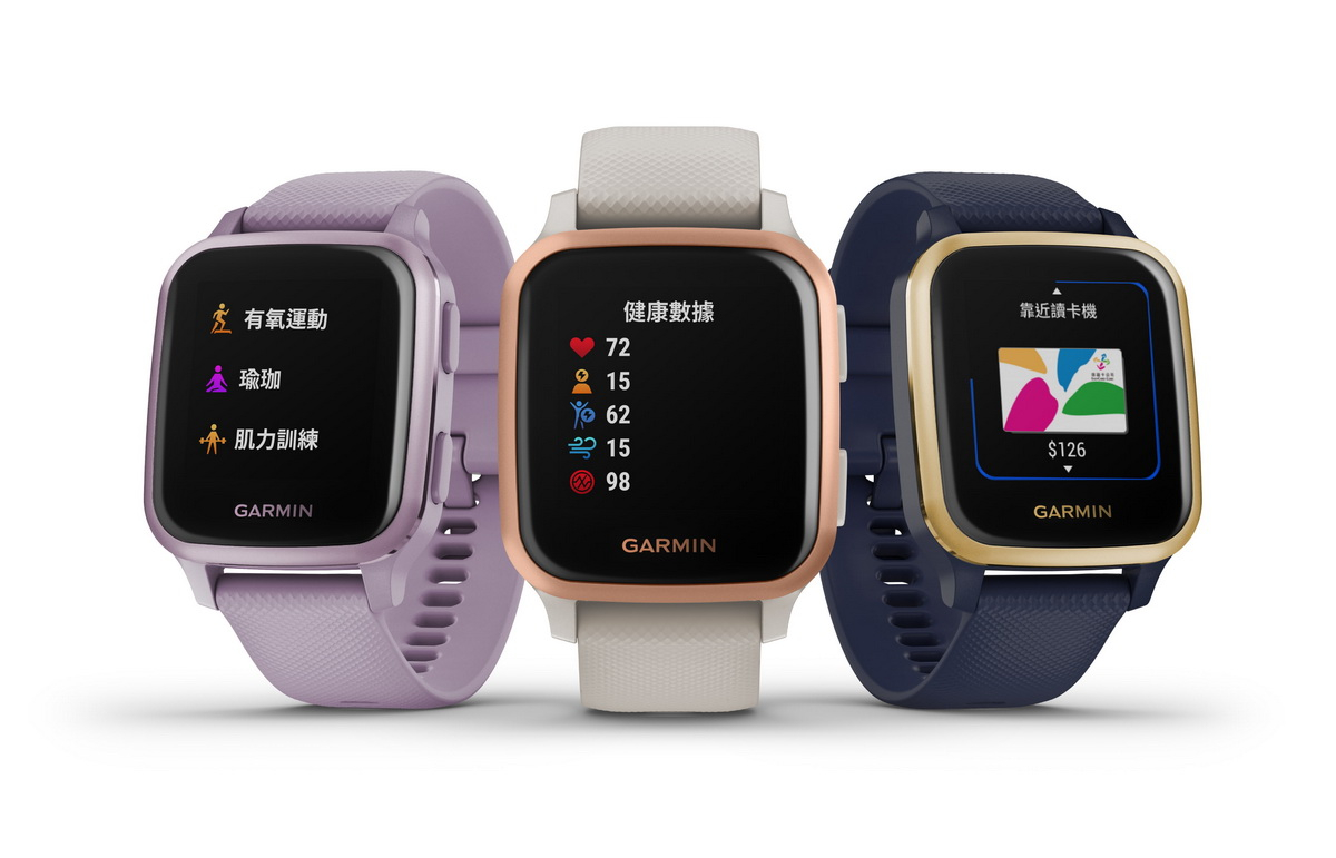 Garmin Venu Sq智慧腕錶