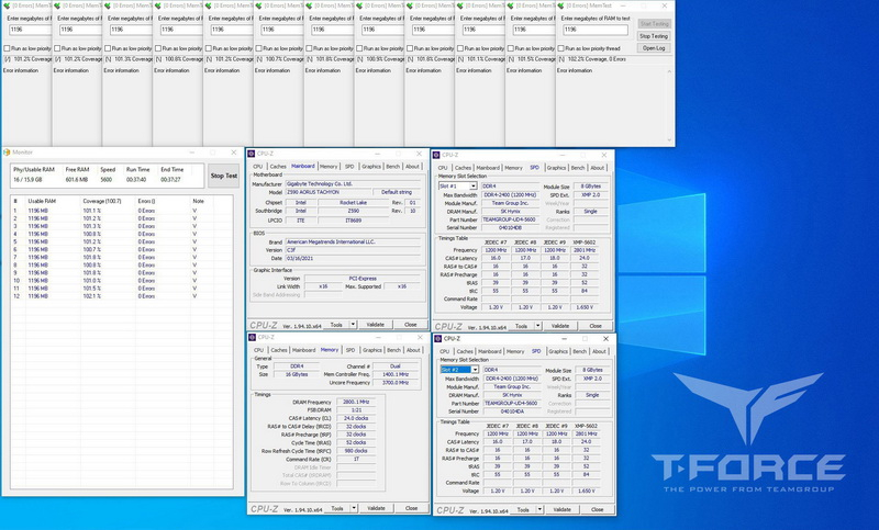 十銓科技T-FORCE推出高時脈電競超頻記憶體