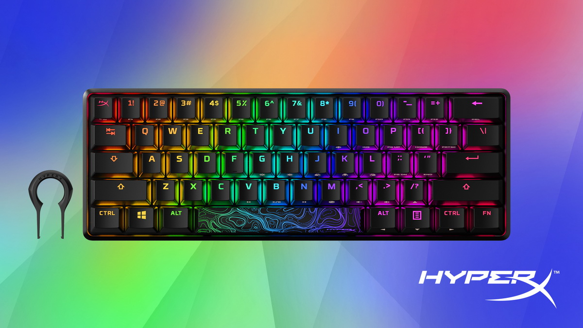 HyperX Alloy Origins™ 60機械式電競鍵盤