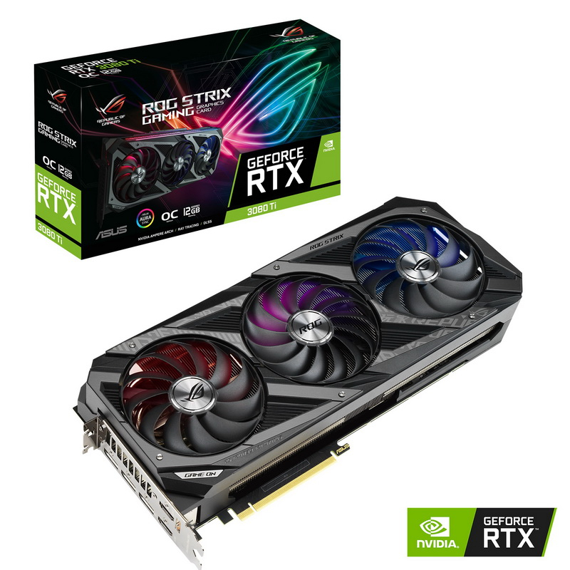 華碩推GeForce RTX 3080 Ti／RTX 3070 Ti系列顯示卡