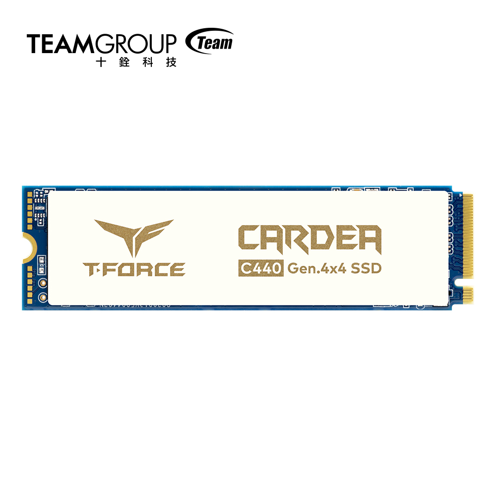 十銓科技推出T-FORCE CARDEA Ceramic C440固態硬碟