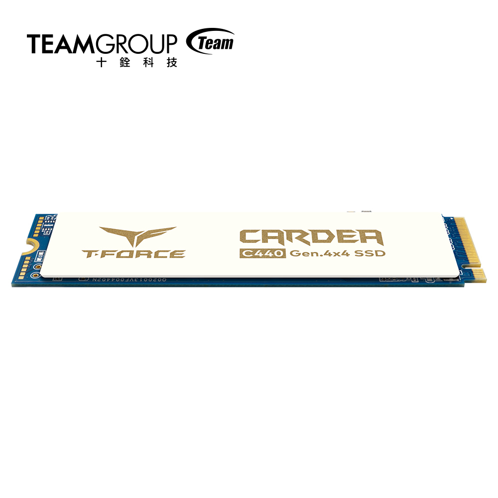 十銓科技推出T-FORCE CARDEA Ceramic C440固態硬碟