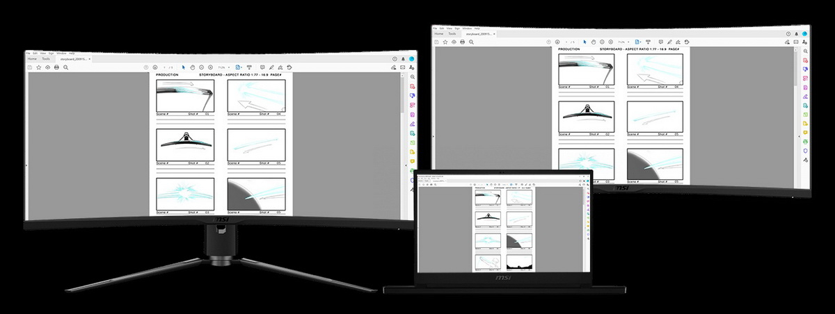 微星MPG ARTYMIS全新上市 1000R曲率ARTYMIS343CQR電競顯示器