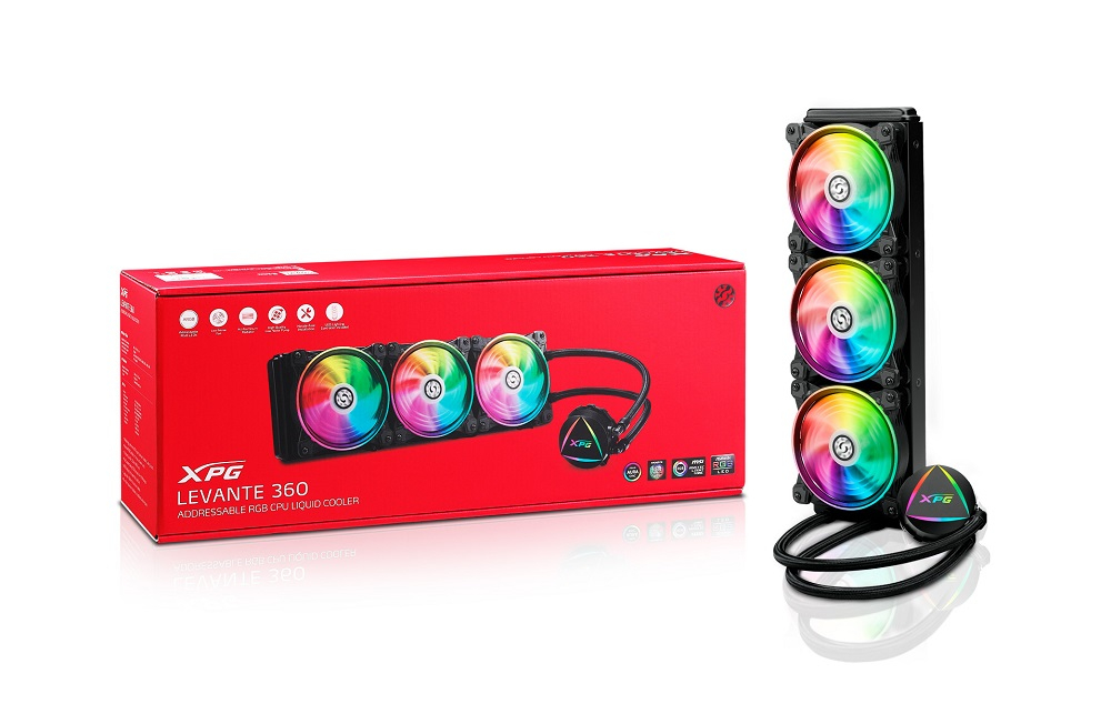 威剛XPG推出LEVANTE 360新世代一體式水冷散熱器