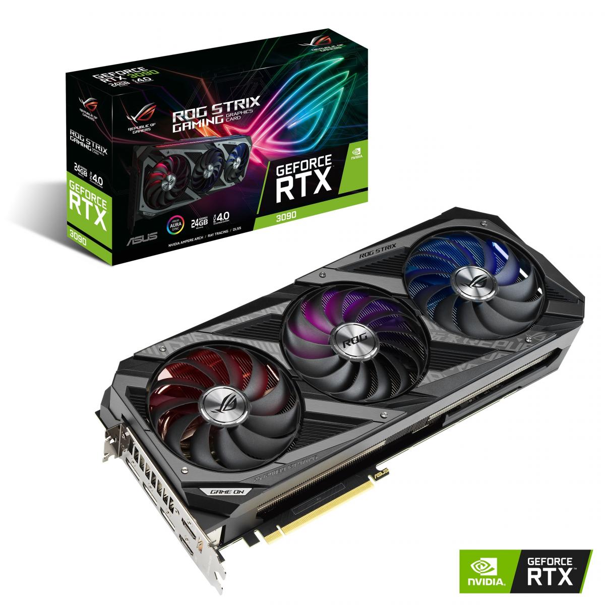 ROG Strix GeForce RTX 30 系列顯示卡
