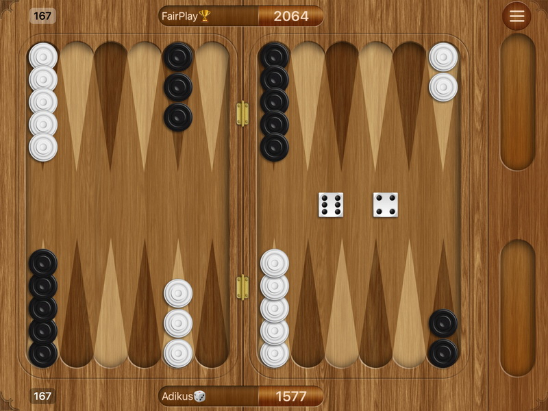 Adikus 推出的《Backgammon》為最古老的棋盤遊戲之一增添酷炫的繪圖設計、背景音樂和音效。