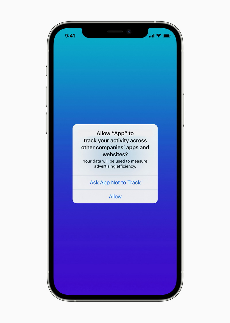 「App 追蹤透明度」要求 app 必須取得使用者的同意，才能追蹤或存取他們裝置上的廣告辨識碼。