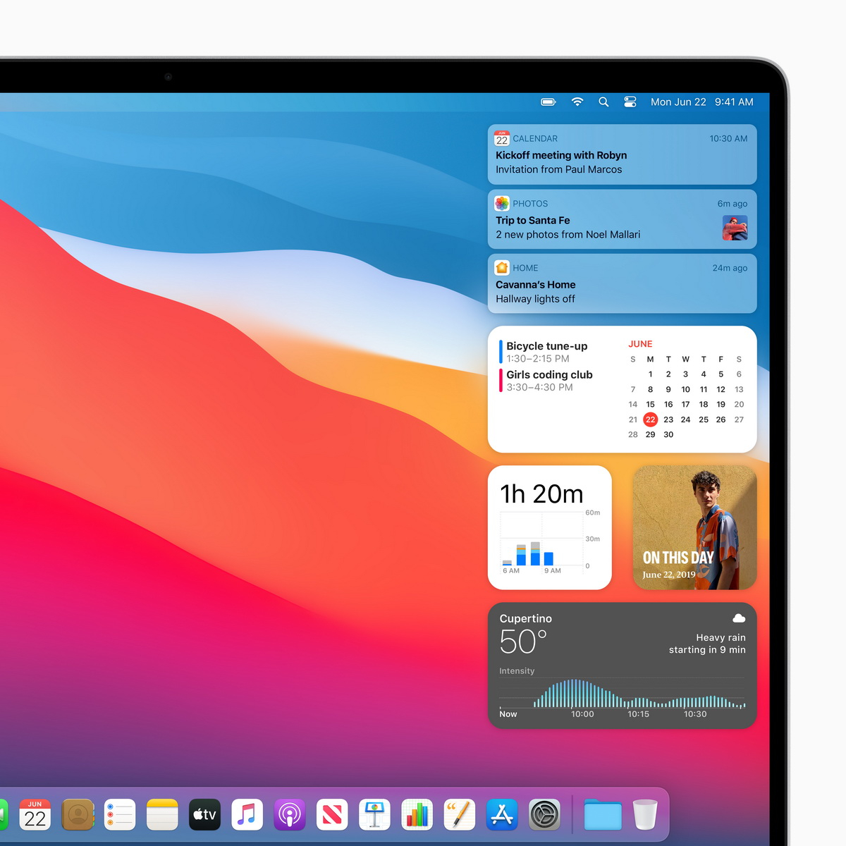 Apple 以精美的全新設計推出 macOS Big Sur