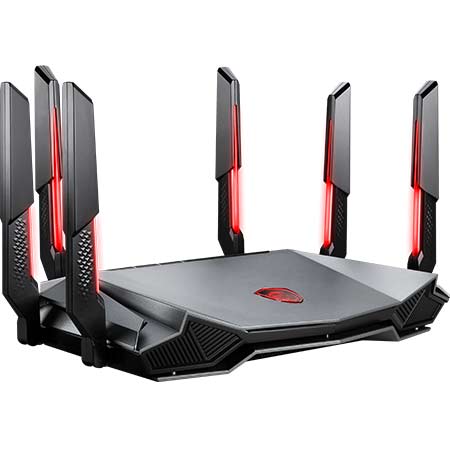 RadiX AXE6600 WiFi 6E Tri-Band Gaming Router