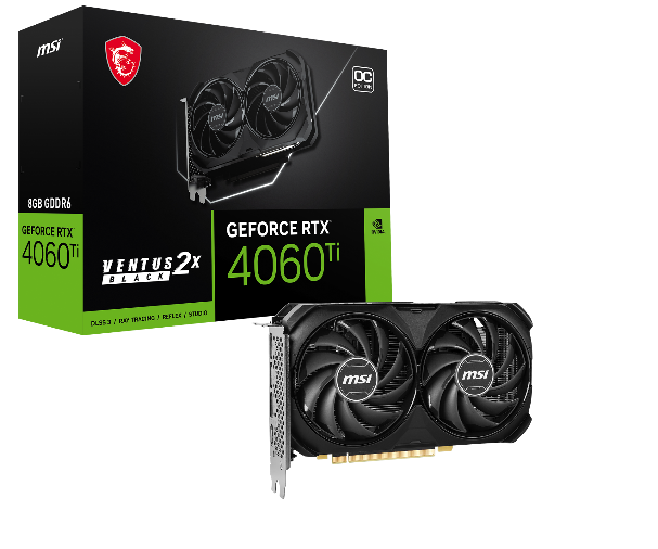 GeForce RTX 4060 Ti VENTUS 2X BLACK 8G series_box+card