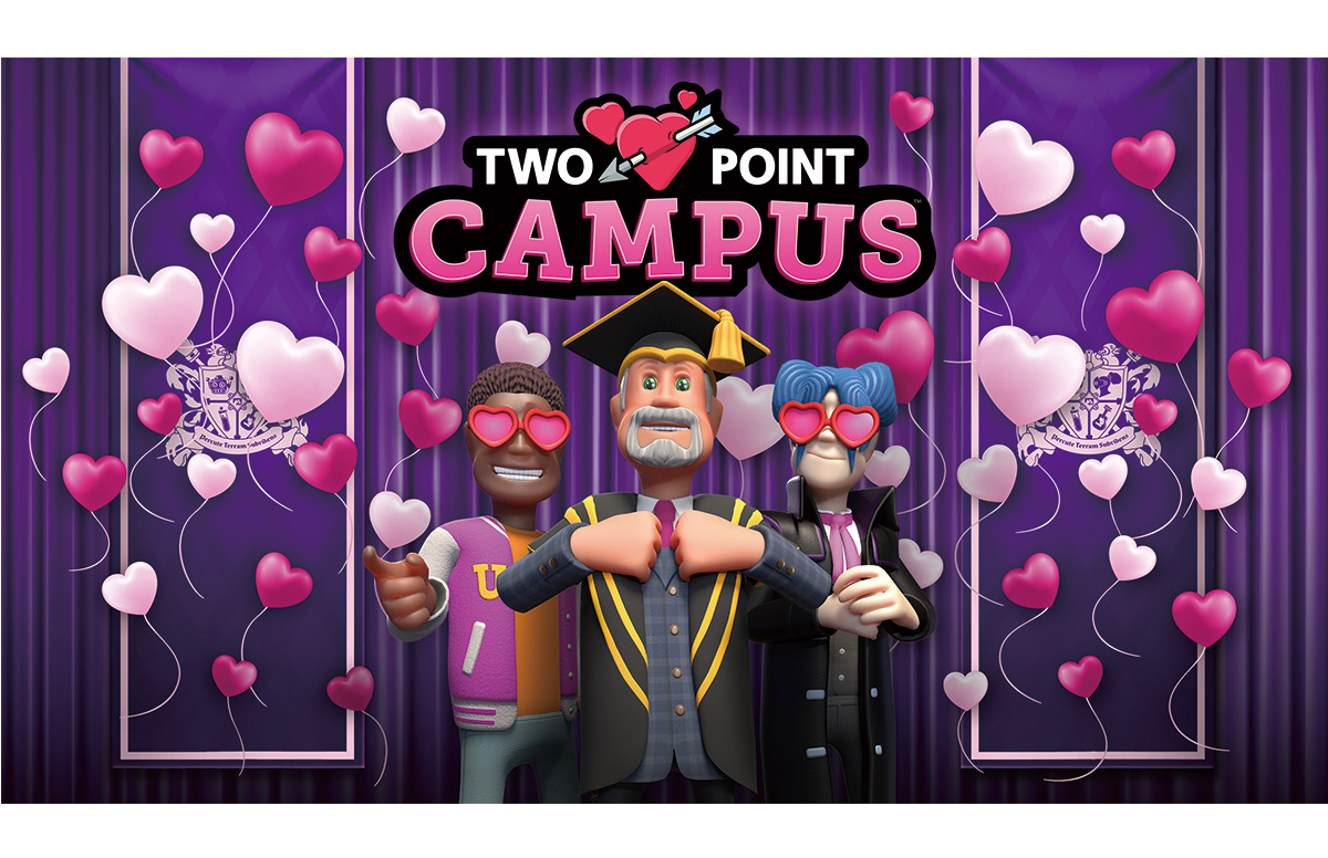 “Two Point Campus” Valentine’s Day update is now live!  Steam Free Play is in progress! | NOVA Information Plaza