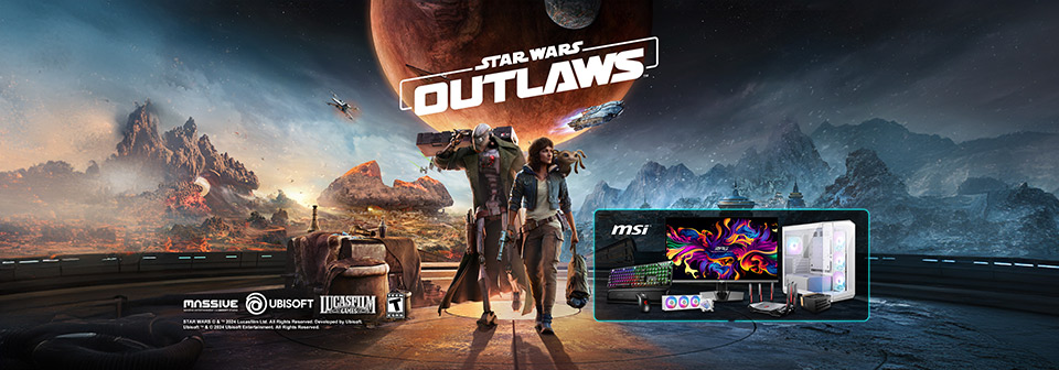 MSI x Ubisoft <i><i>Star Wars</i></i>™ Outlaws