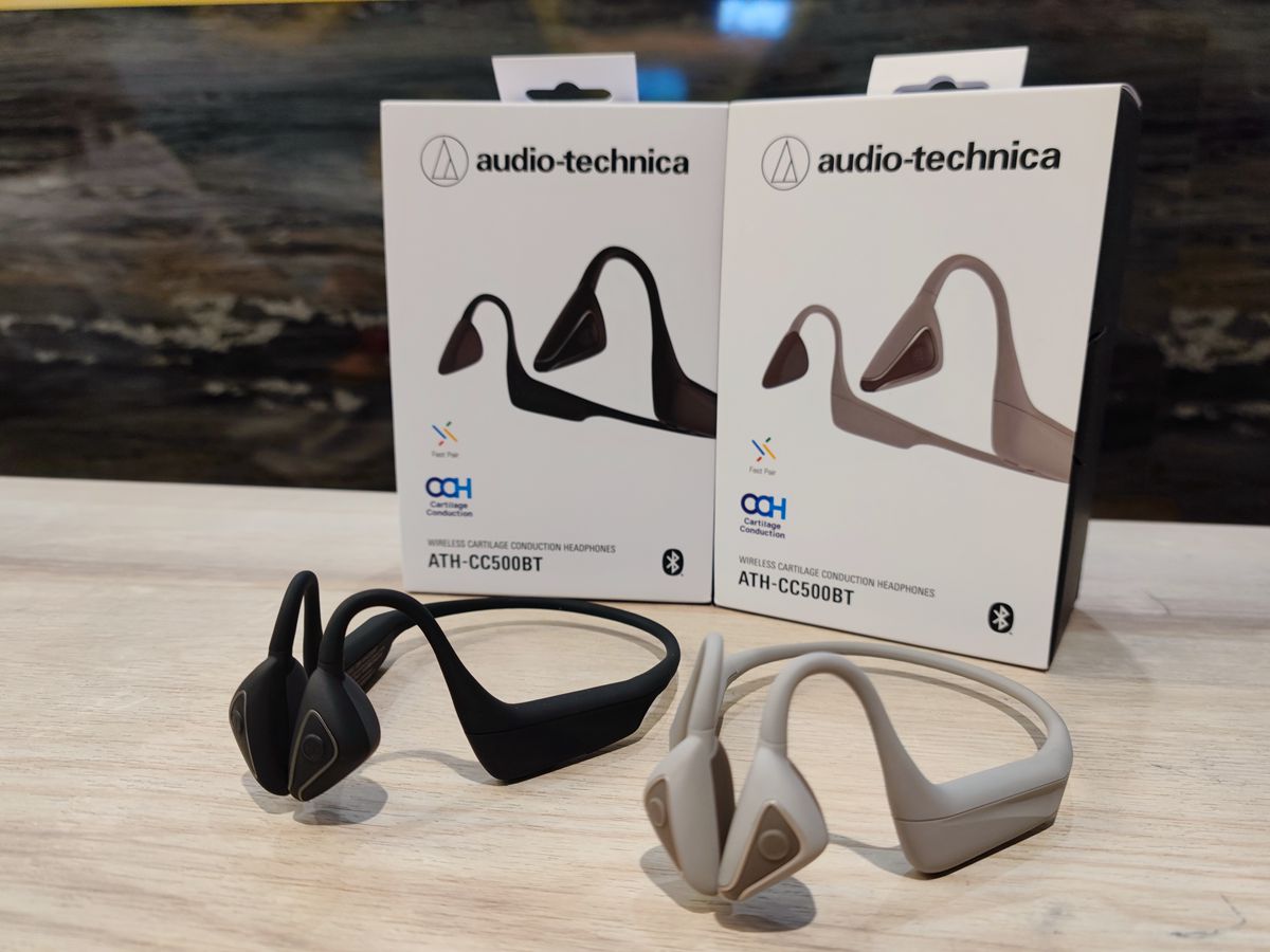 全球首創「軟骨」傳導耳機鐵三角Audio-Technica ATH-CC500BT | NOVA