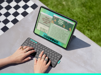 一張含有 電腦, 人員, 筆記型電腦, 草 的圖片
AI 產生的內容可能不正確。